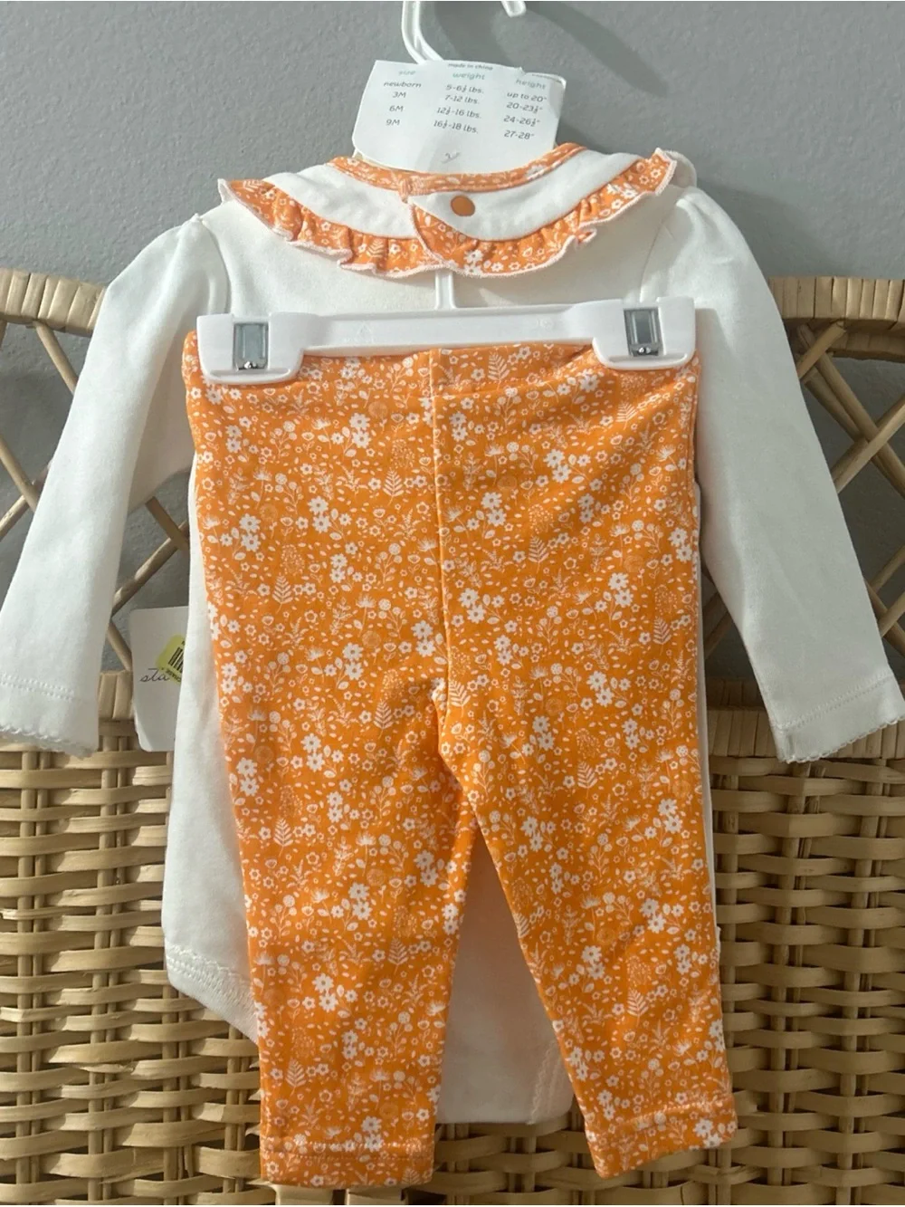 NWT Starting Out Girls 6 Mo 4 Piece Set Cutest Pumpkin In The Patch